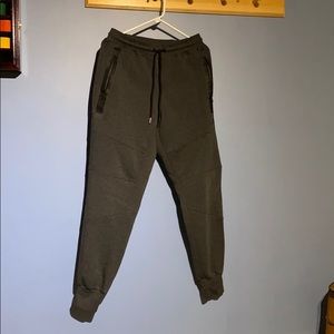 Dark gray sweatpants